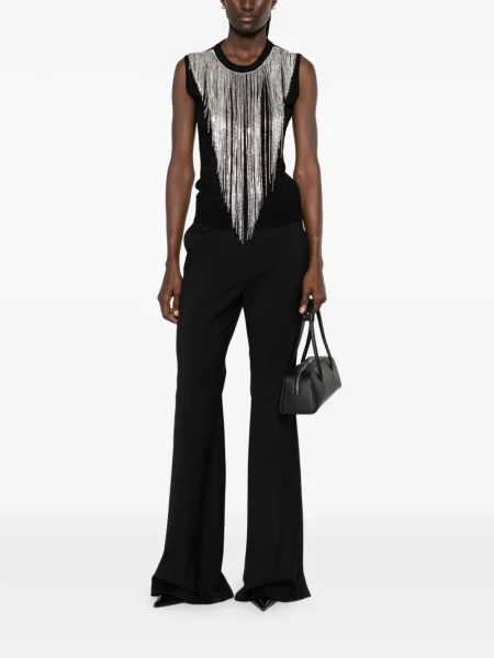 Pantaloni Sportmax evazate negru
