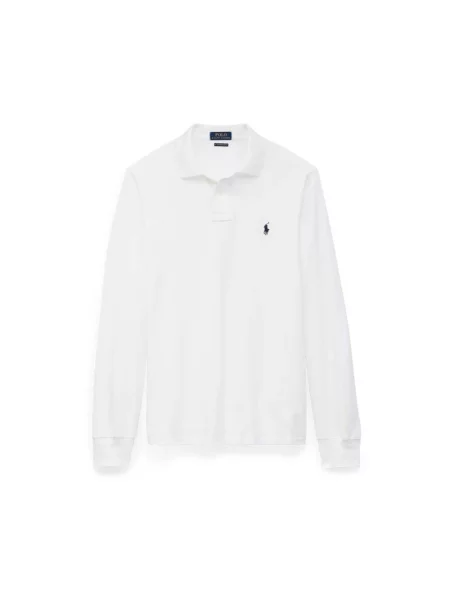 Haftowana koszulka polo Polo Ralph Lauren biała