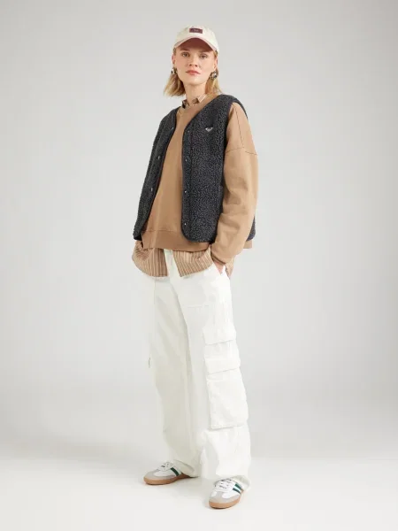 Roxy Vestă Iconic Twon Vest Regular Fit gri