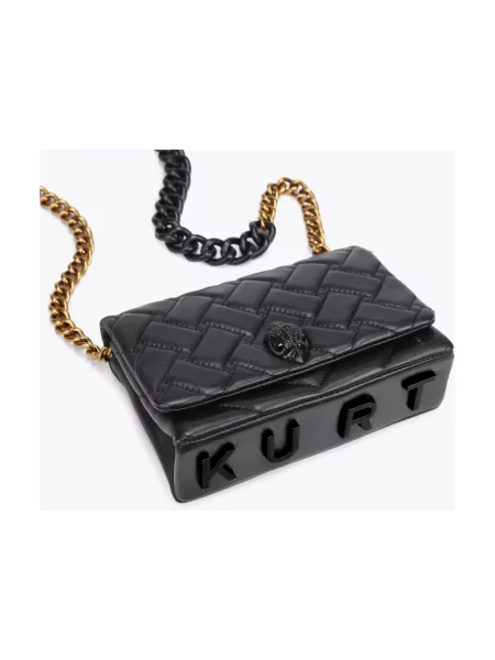 Kurt Geiger Torebki Kobieta ONE SIZE Skóra Mini Kensington Bag czarny