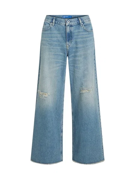 KARL LAGERFELD JEANS Kavbojke temno modra