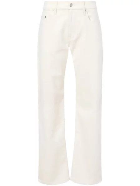 Blugi drepți Proenza Schouler alb