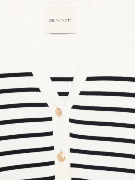 Cardigan Gant cu dungi alb