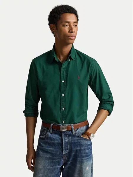 Polo Ralph Lauren Koszula ciemny zielony
