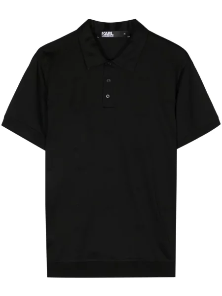 Polo Karl Lagerfeld negru