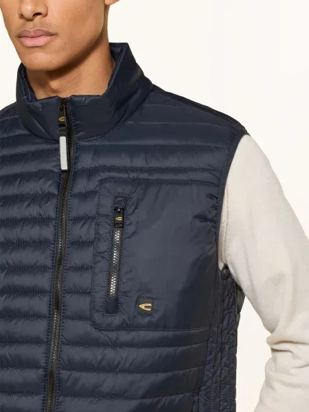 Camel Active Prošívaná Vesta tmavě modrá
