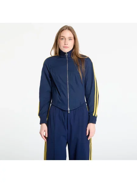 Bluza Adidas Originals z gorsetem niebieska