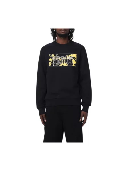 Bluza Versace Jeans Couture z nadrukiem czarna