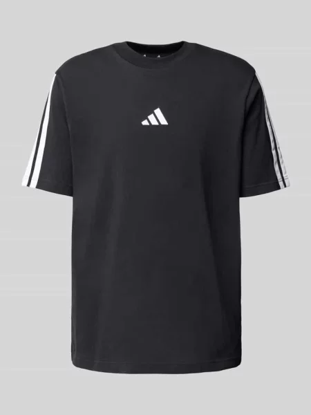 T-shirt z wyhaftowanym logo Adidas Sportswear czarna