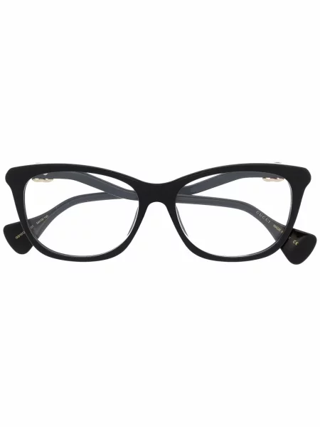 Слънчеви очила Gucci Eyewear с автограф черно
