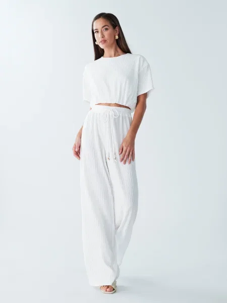 BWLDR Tricou Kaylie' alb