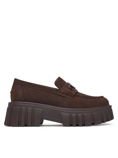 Pantofi loafer Replay maro
