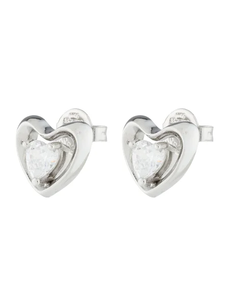 GUESS Cercei argintiu / transparent