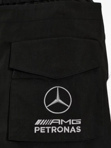 Szorty Y-3 z nadrukiem czarne