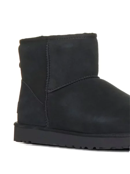 Botine Ugg din piele de căprioară clasici negru