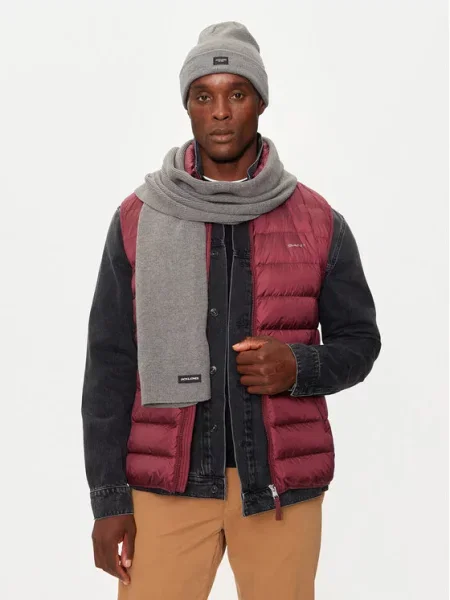 Σετ Κασκόλ και Σκούφος Jack&Jones λευκό