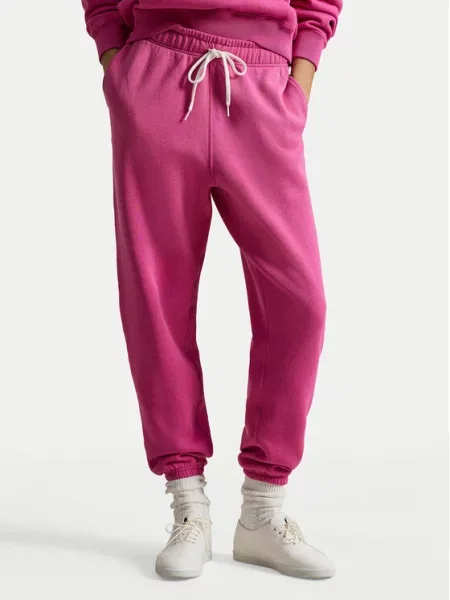 Polo Ralph Lauren Spodnie dresowe Tapered Fit różowy