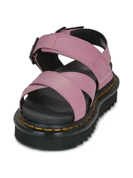 Sandály Dr. Martens růžové
