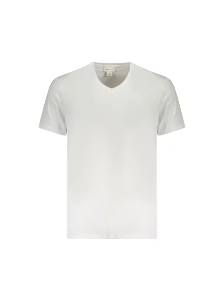 Krótka koszulka Calvin Klein Jeans z krótkim rękawem biała