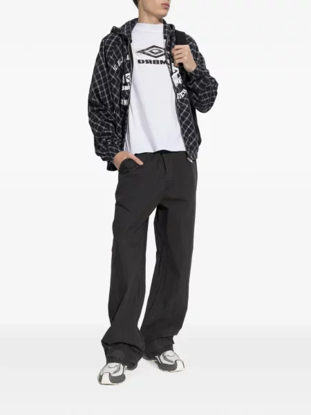 Tricou Umbro cu imagine alb