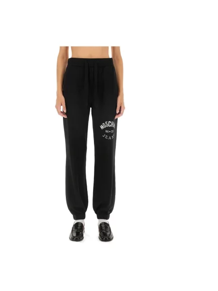 Spodnie Moschino czarne