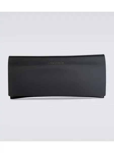 Ochelari de soare Saint Laurent argintiu