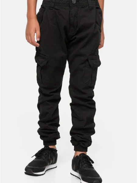 Pantaloni cargo copii Urban Classics negru
