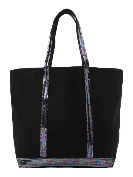 Vanessa Bruno Nakupovalna torba modra / lila / roza črna