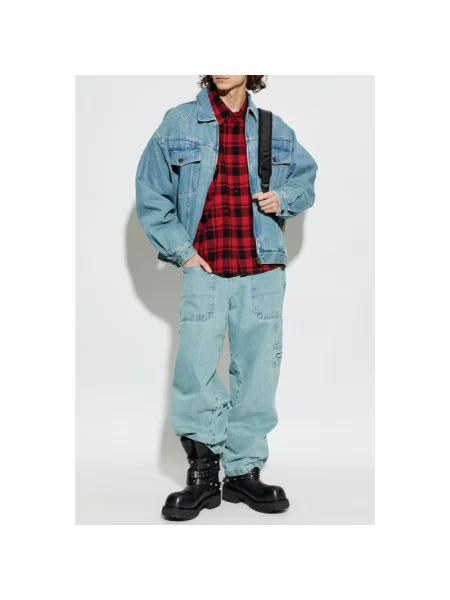 Kurtka Vetements niebieska