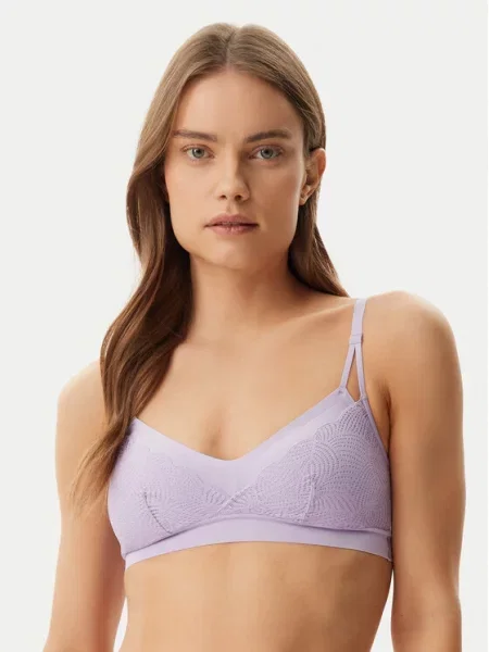 Chantelle Biustonosz braletka Soft Stretch fioletowy