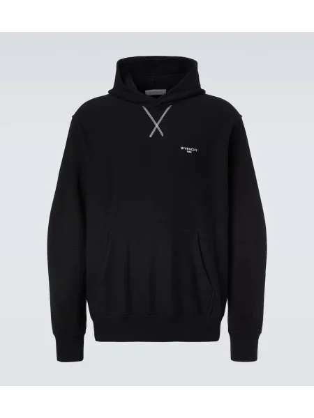 Hanorac cu glugă Givenchy din jerseu negru
