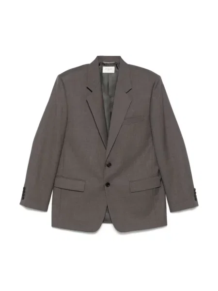 Marynarka Saint Laurent elegancka brązowa