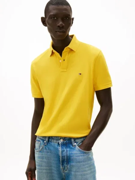 Tommy Hilfiger Polo | stretch galben
