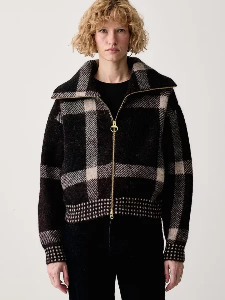 Barbour női kardigán gyapjúval Carville