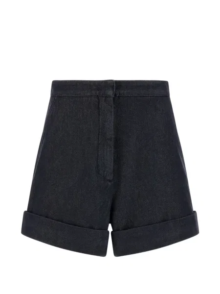 Szorty jeansowe Max Mara niebieskie