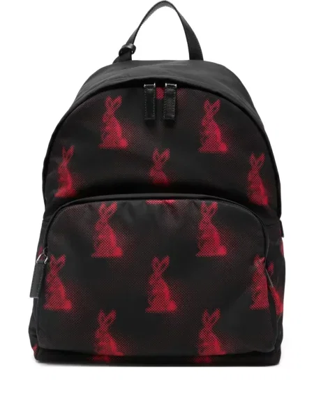 Rucsac Prada cu imagine negru