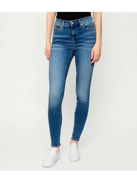 Skinny skinny farmernadrág Tommy Hilfiger Nora kék