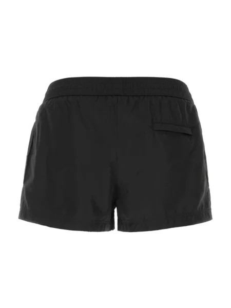 Krótkie kąpielówki Dolce And Gabbana z logo czarne