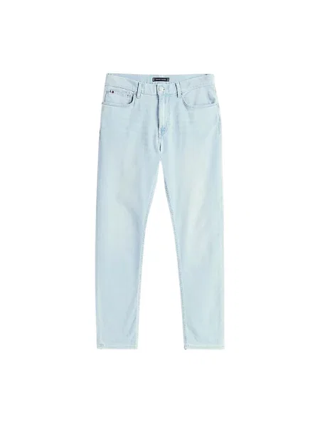 Jeansy straight leg Tommy Hilfiger niebieskie