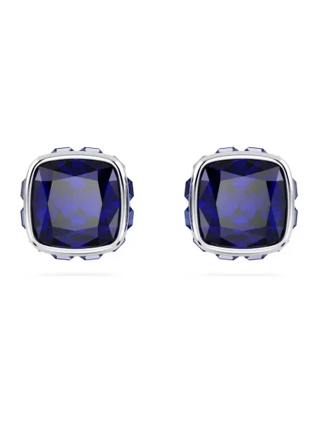 Kolczyki Swarovski szare