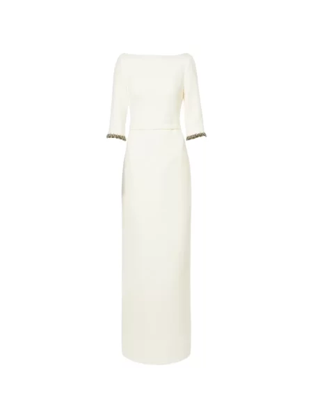 Rochie maxi Safiyaa alb