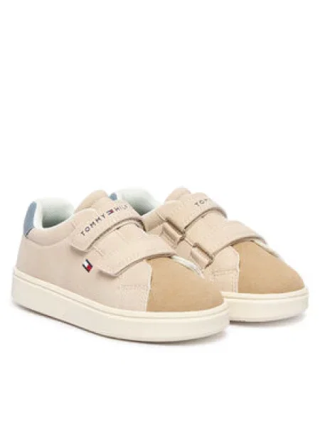Sneakersy Tommy Hilfiger béžové