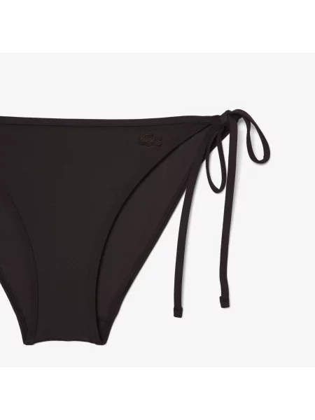 Lacoste Dół Od Bikini Ciemnobrązowy brązowy