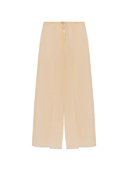 Pantaloni Balmain de mătase