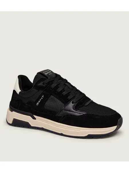 Gant Sneakers Jeuton | piele întoarsă negru