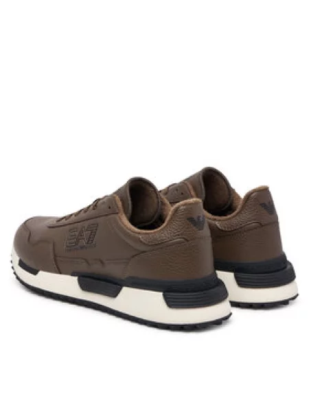 Tenisice Emporio Armani smeđa