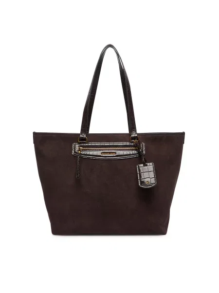 Kabelka MICHAEL Michael Kors Jet Set Travel Tmavo hnedá