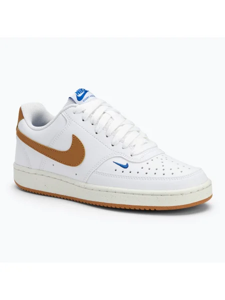 Nike Court Vision Low női cipő Next Nature fehér/game royal/sail/sail/flax. Méret: 39 EU fehér