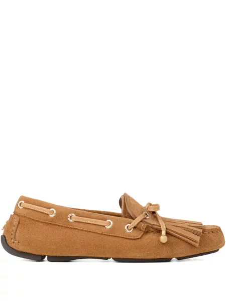 Pantofi loafer Jimmy Choo maro