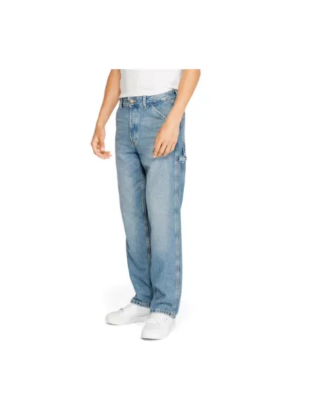 Jack & Jones Jeansy Mężczyzna Dżinsy Stolarza Luźny Krój niebieski